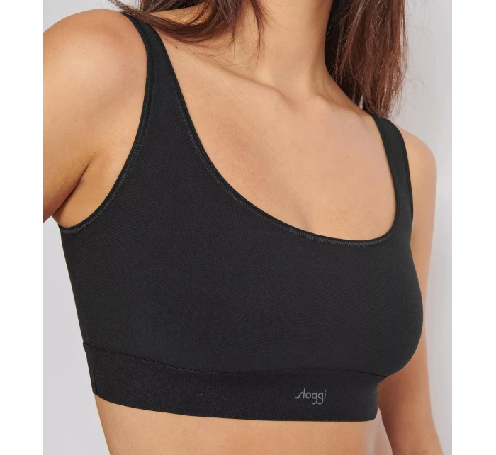 Dámsky top EVER Ease Top - BLACK - black 0004 - SLOGGI