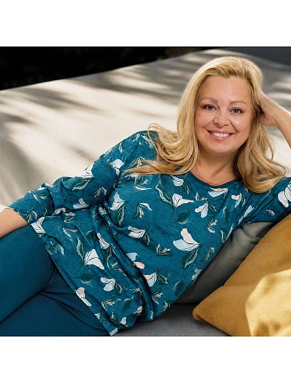 Pyžamo Cornette 147/508 Greta 3/4 3XL–5XL Pyžamo Cornette 147/508 Greta 3/4 3XL–5XL