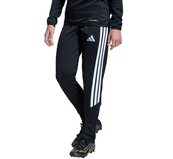 Dětské kalhoty Tiro 26 League Training Slim černobílé model 21858443 - ADIDAS