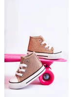 Dětské vysoké tenisky Růžové zlato model 21587252 - Boto