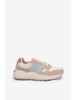 Dámské Sneakersy Na Platformě Béžové model 21693358 - EVENTO