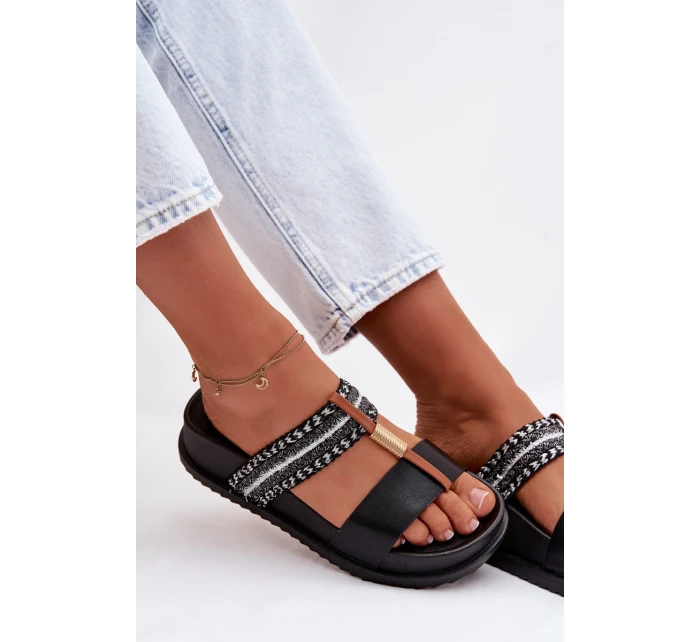 Dámské nazouváky Černé model 21997964 - Boto Dámské nazouváky Černé model 21997964 - Boto