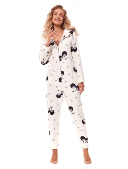 Dámsky overal 9151 K PRN Ecru s potlačou - L&L Lamp Dámsky overal 9151 K PRN Ecru s potlačou - L&L Lamp