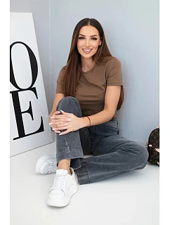 Dámské kalhoty grafitové  model 22095428 - Kesi