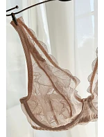 Dámská maxi podprsenka růžová model 22103947 - MEDIOLANO Dámská maxi podprsenka růžová model 22103947 - MEDIOLANO