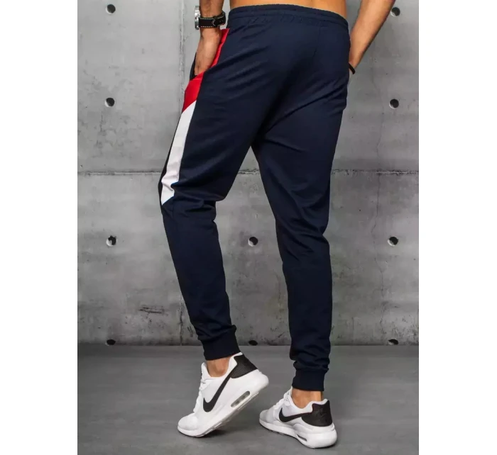 Pánské tmavě modré tepláky Dstreet model 21963047 - FashionStreet Pánské tmavě modré tepláky Dstreet model 21963047 - FashionStreet