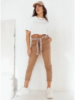 Dámské velbloudí kalhoty Dstreet model 21974020 - FashionStreet Dámské velbloudí kalhoty Dstreet model 21974020 - FashionStreet