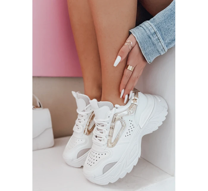 CELESTIC dámske tenisky na platforme biele FashionStreet ZY0817 CELESTIC dámske tenisky na platforme biele FashionStreet ZY0817