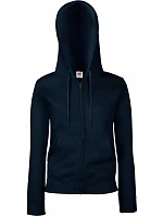 Premium LadyFit Hooded Jacket Dámská mikina s kapucí model 22455400 deep navy - Fruit of the Loom Premium LadyFit Hooded Jacket Dámská mikina s kapucí model 22455400 deep navy - Fruit of the Loom