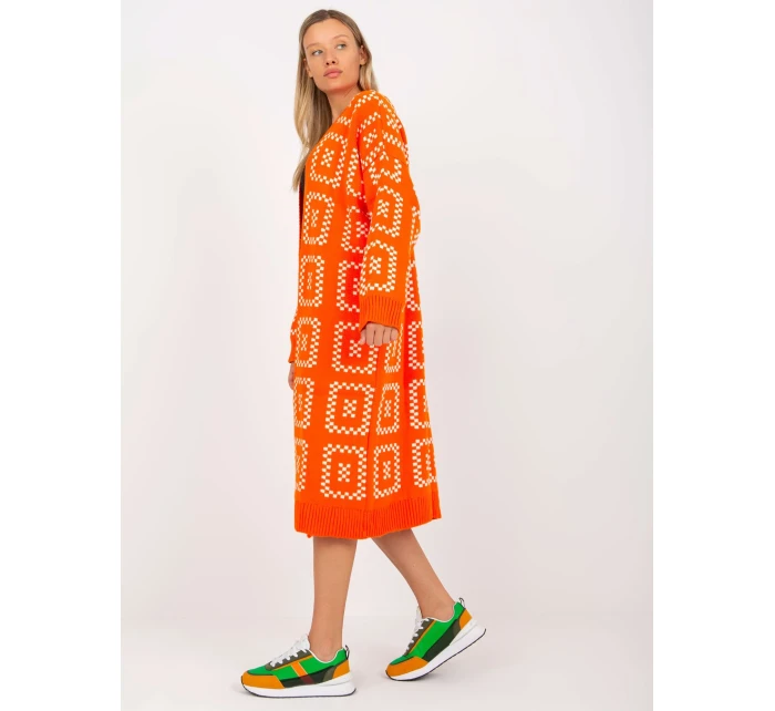 Dámský svetr LC SW model 17650071 oranžový - FPrice