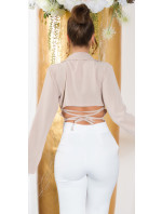 Sexy Koucla Blouse with open back for lacing