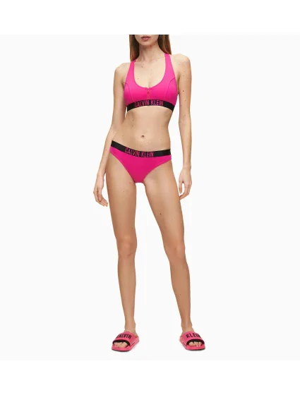 Vrchný diel plaviek KW0KW00918-TZ7 ružová - Calvin Klein