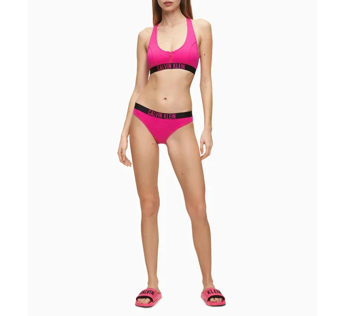 Vrchný diel plaviek KW0KW00918-TZ7 ružová - Calvin Klein