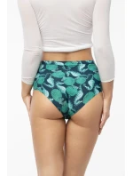 Sea Story Jednoduché maxi nohavičky zelené - Julimex Sea Story Jednoduché maxi nohavičky zelené - Julimex