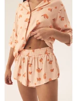 DÁMSKE PYŽAMO NARANJA 42686 SS25 DÁMSKE PYŽAMO NARANJA 42686 SS25