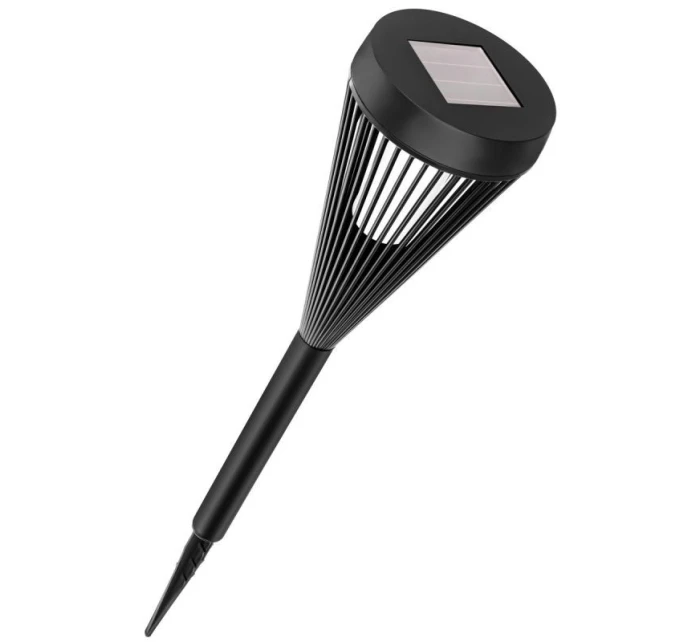 SOLÁRNA BATERKA 2V1 EFEKT PLAMEŇA 12 LED