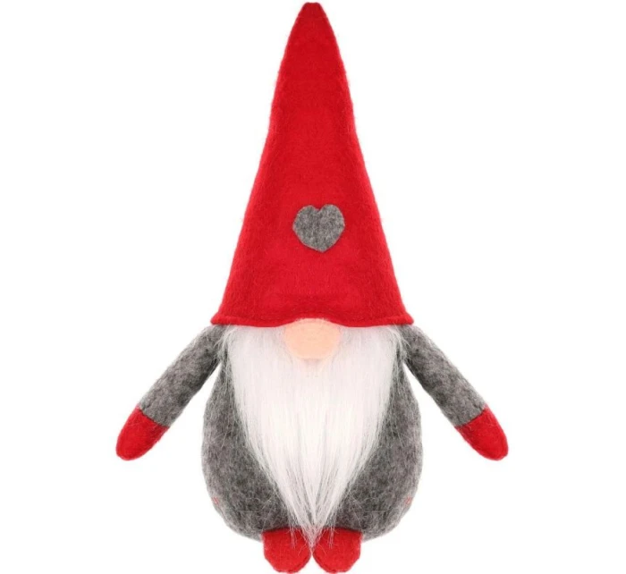 DEKORATÍVNY TRPASLÍK SO SRDCOM 20CM CHLAPEC