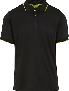 Piqué polo "Navigate" 36.S black/lime green model 22417941 - Regatta