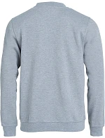 Basic Unisex mikina grey melange model 22471014 - Clique Basic Unisex mikina grey melange model 22471014 - Clique