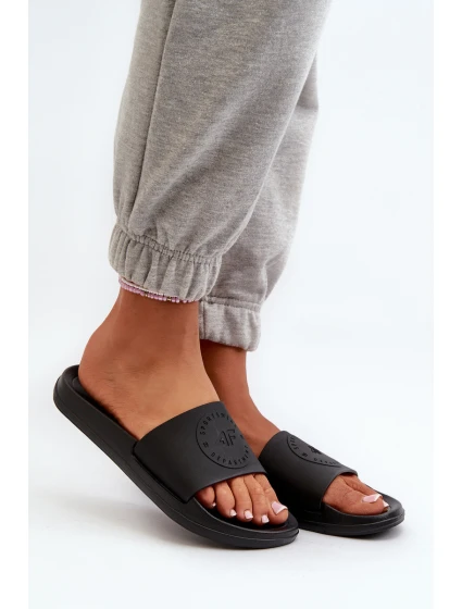 Damskie Klapki 4FMM00FFLIF045-20S Czarne