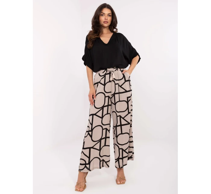 Nohavice D73771M62237G beige