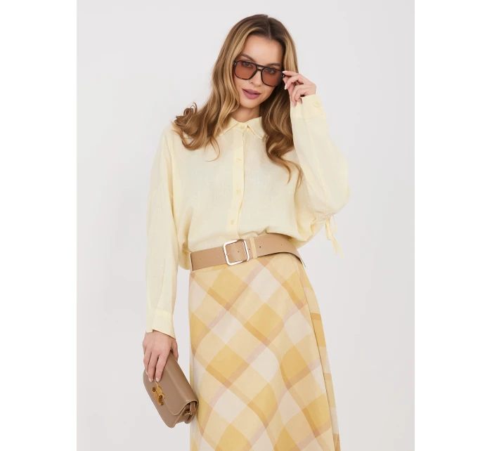 Koszula IT KS model 22031436 jasny żółty - FPrice