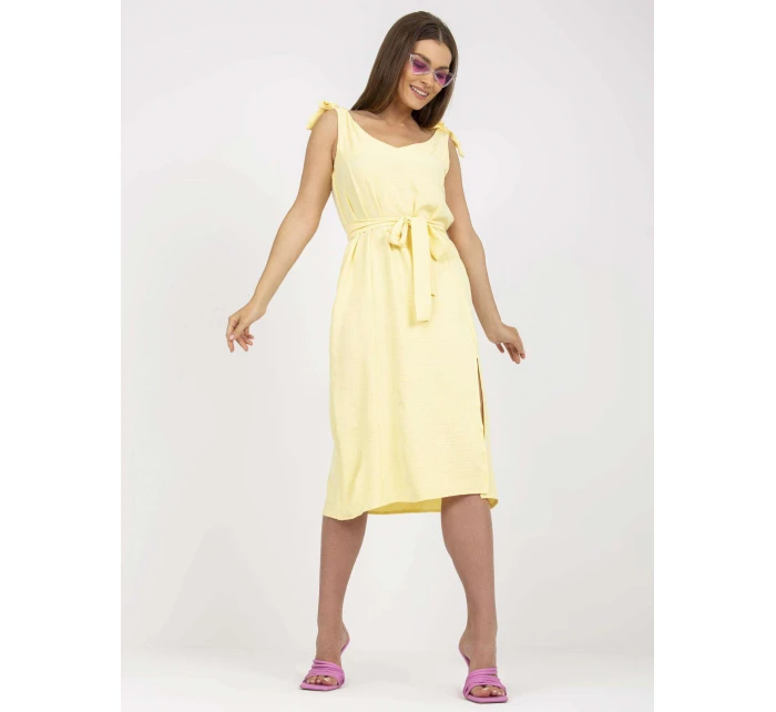 Šaty WN SK 1211.58 svetlo žltá