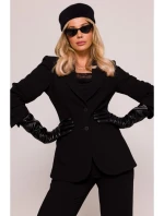 S417 Blejzr s lakom - čierny