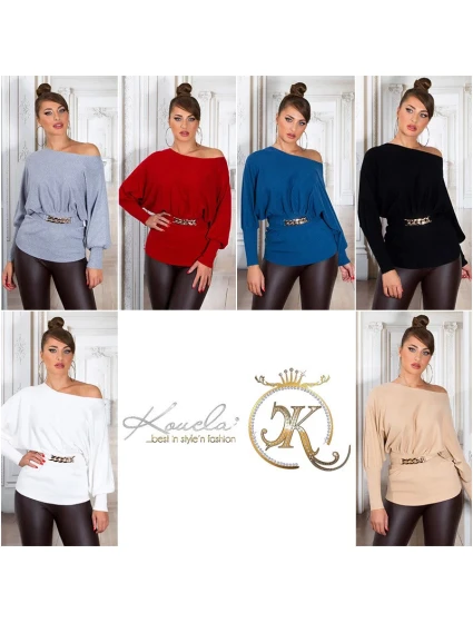 Sexi priliehavý sveter 9295 - In Stylefashion Sexi priliehavý sveter 9295 - In Stylefashion