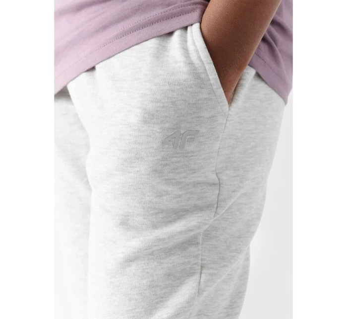 Dievčenské tepláky 4F Junior 4FJWMM00TTROF0828-27M