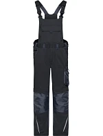 JN (4260) Pracovní kalhoty s laclem Strong black/carbon model 22533208 - Daiber JN (4260) Pracovní kalhoty s laclem Strong black/carbon model 22533208 - Daiber