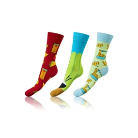 Bellinda Crazy Socks BE491004-305 3-pack farba: potravinárska