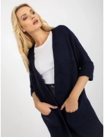 Dámsky sveter LO SW LK 3002 kardigan.98P tmavo modrý Dámsky sveter LO SW LK 3002 kardigan.98P tmavo modrý