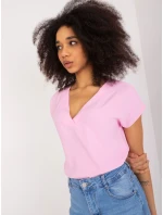 Blúzka RV BZ 9645.28X svetlo ružová