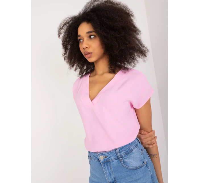 Blúzka RV BZ 9645.28X svetlo ružová
