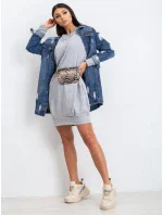 Šaty RV TU model 14827208 šedá - FPrice Šaty RV TU model 14827208 šedá - FPrice