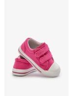 Detské tenisky na suchý zips Big Star Fuchsia Detské tenisky na suchý zips Big Star Fuchsia