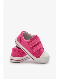 Detské tenisky na suchý zips Big Star Fuchsia