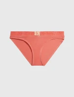 Dámsky plavkový spodný diel bikín KW0KW01990 SM9 koralová - Calvin Klein