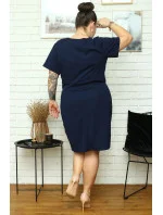 Dámské šaty model 18587035 modré - Karko Dámské šaty model 18587035 modré - Karko