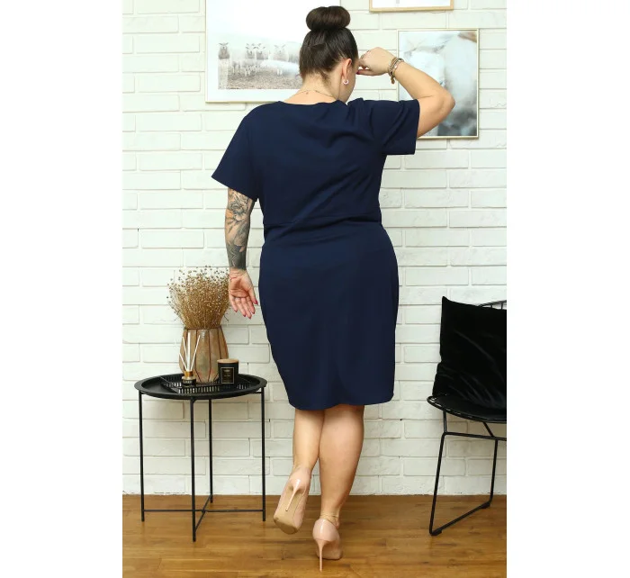 Dámské šaty model 18587035 modré - Karko Dámské šaty model 18587035 modré - Karko