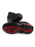 Dámske športové sandále MIAMI 1476.30 Black with red - Lavoro