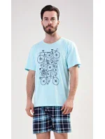 Pánske pyžamo šortky Bicykel Pánske pyžamo šortky Bicykel