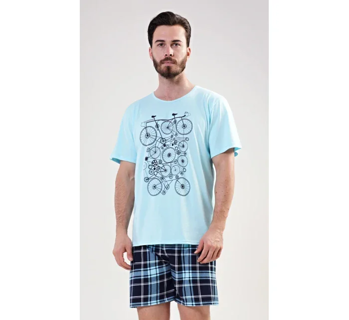 Pánske pyžamo šortky Bicykel Pánske pyžamo šortky Bicykel