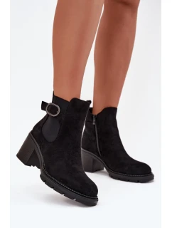 Topánky na podpätku model 216653 Step in style