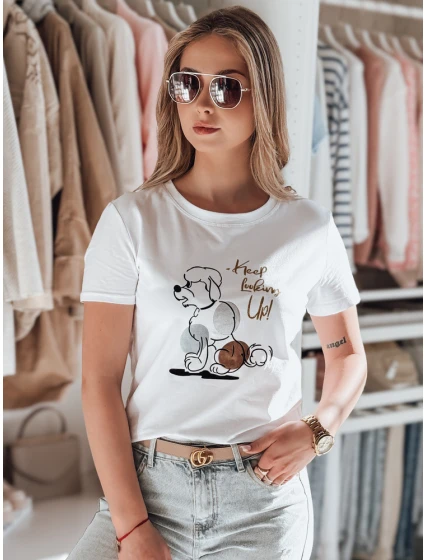 Dámské tričko s bílé Dstreet model 21984251 - FashionStreet Dámské tričko s bílé Dstreet model 21984251 - FashionStreet