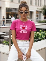 Dámske tričko M.A.M.A. special task unit pink FashionStreet NX5026RY