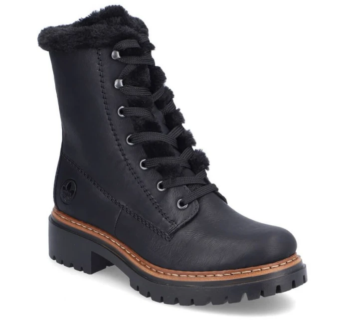 W boty s kožešinou model 20845368 - Rieker W boty s kožešinou model 20845368 - Rieker