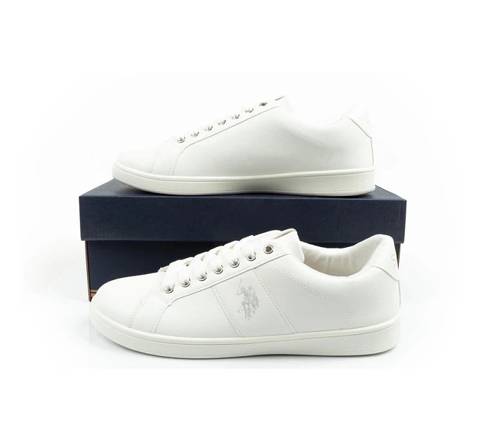 U.S. Polo model 22115574 boty tenisky pánské tenisky módní bílé pohodlné