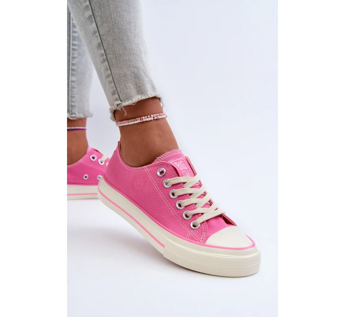 Nízké dámské tenisky Big Star model 21654830 Růžové - Big Star Shoes